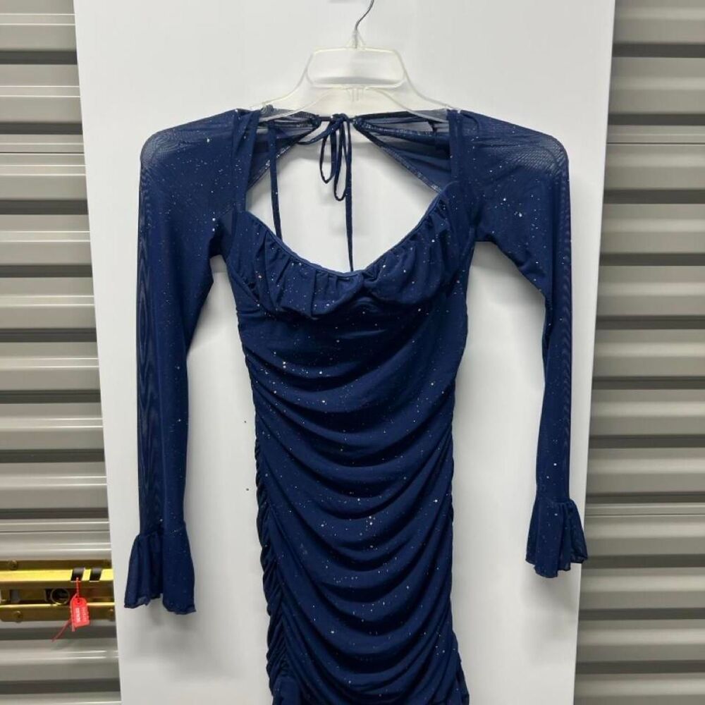 Women's Navy and Blue Dress